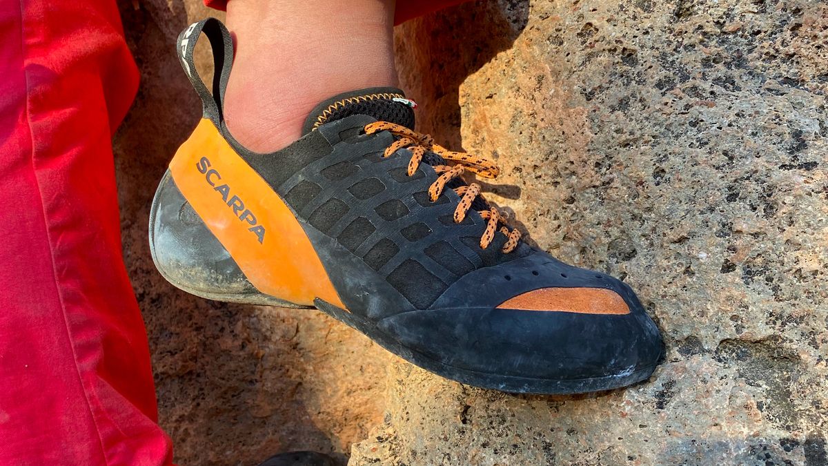 Scarpa Instinct Lace climbing shoes review Advnture