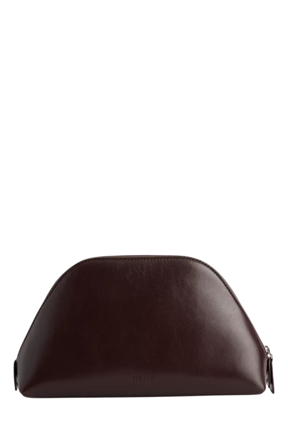 The Row Devon Debossed-Branded Leather Pouch