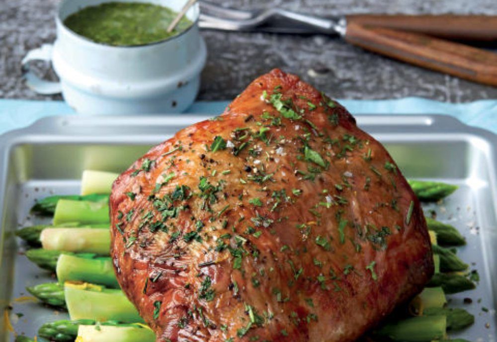 Spring roast lamb recipe 