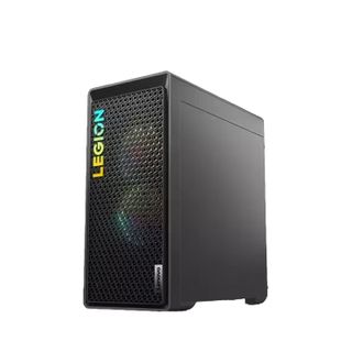 A Lenovo gaming PC against a white background
