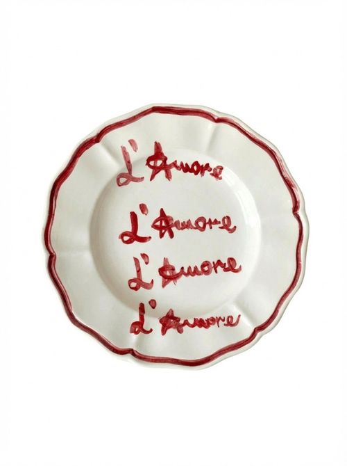 "L'amore" Fil Rouge Plate