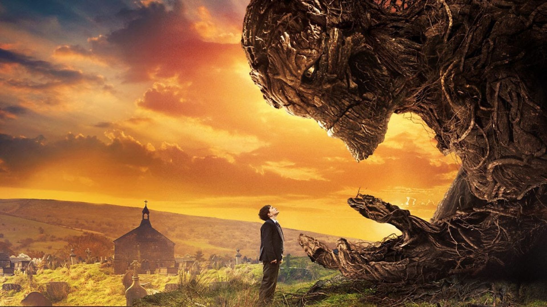 Lewis MacDougall in A Monster Calls.