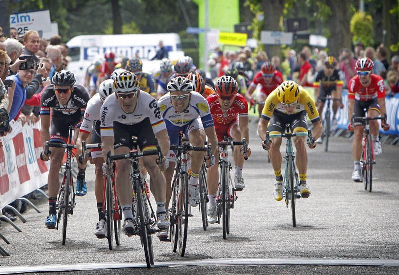 The sprint for the line