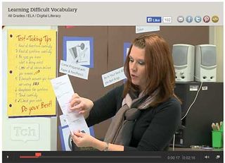 From the Classroom: Best Tech Practice Video of the Week - Learning Difficult Vocabulary