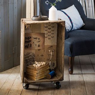 apple crate side table ideal home