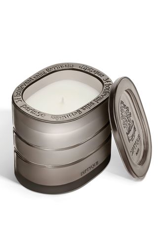 A candle from the new Diptyque Les Mondes de Diptyque collection