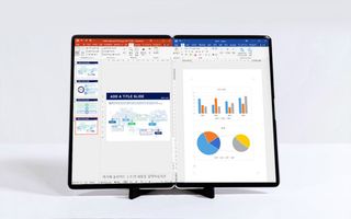 Samsung foldable display design