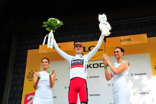 Tejay van Garderen (BMC) leads the young rider classification after the prologue.
