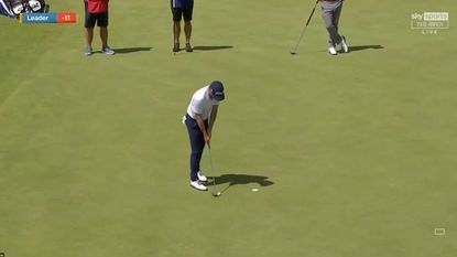 Justin Thomas Misses Tap-In Putt At The Open