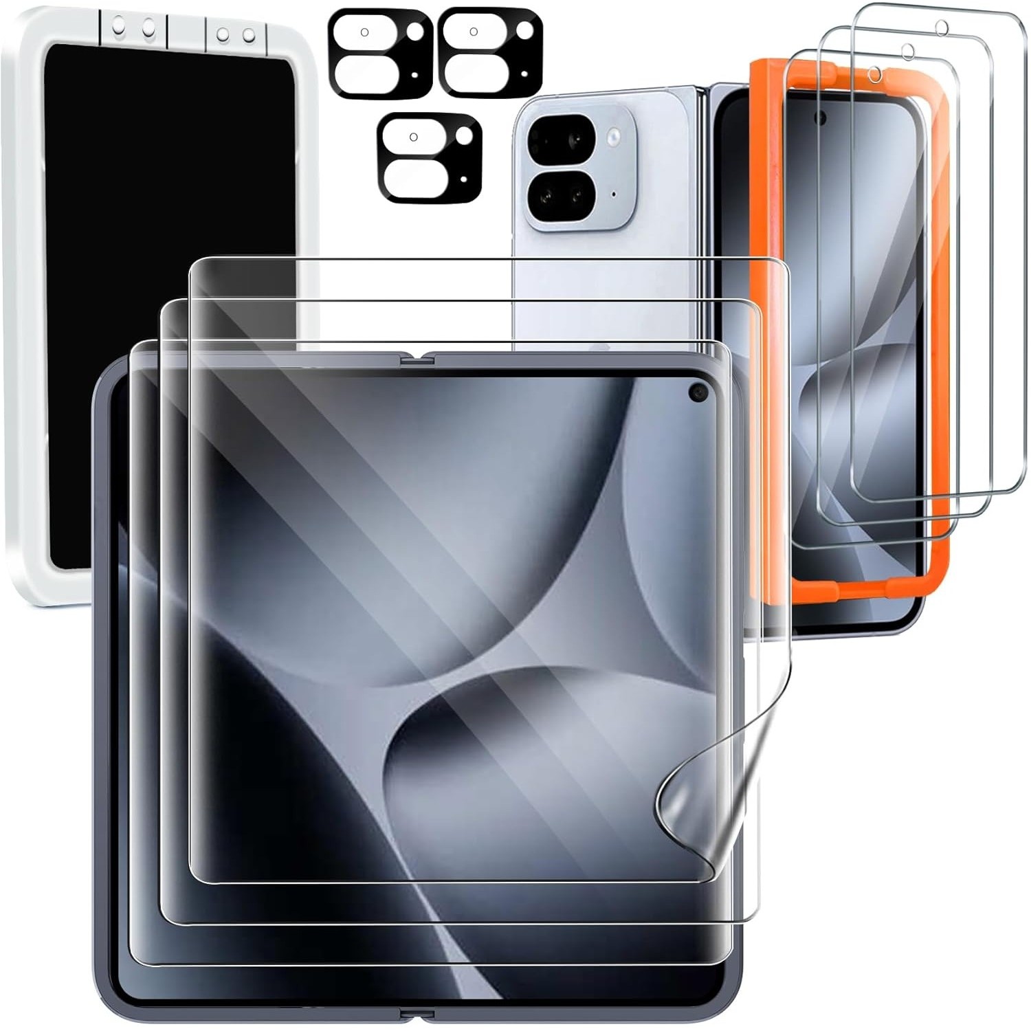 Milomdoi 9 in 1 Screen Protector for Google Pixel 10 Pro Fold