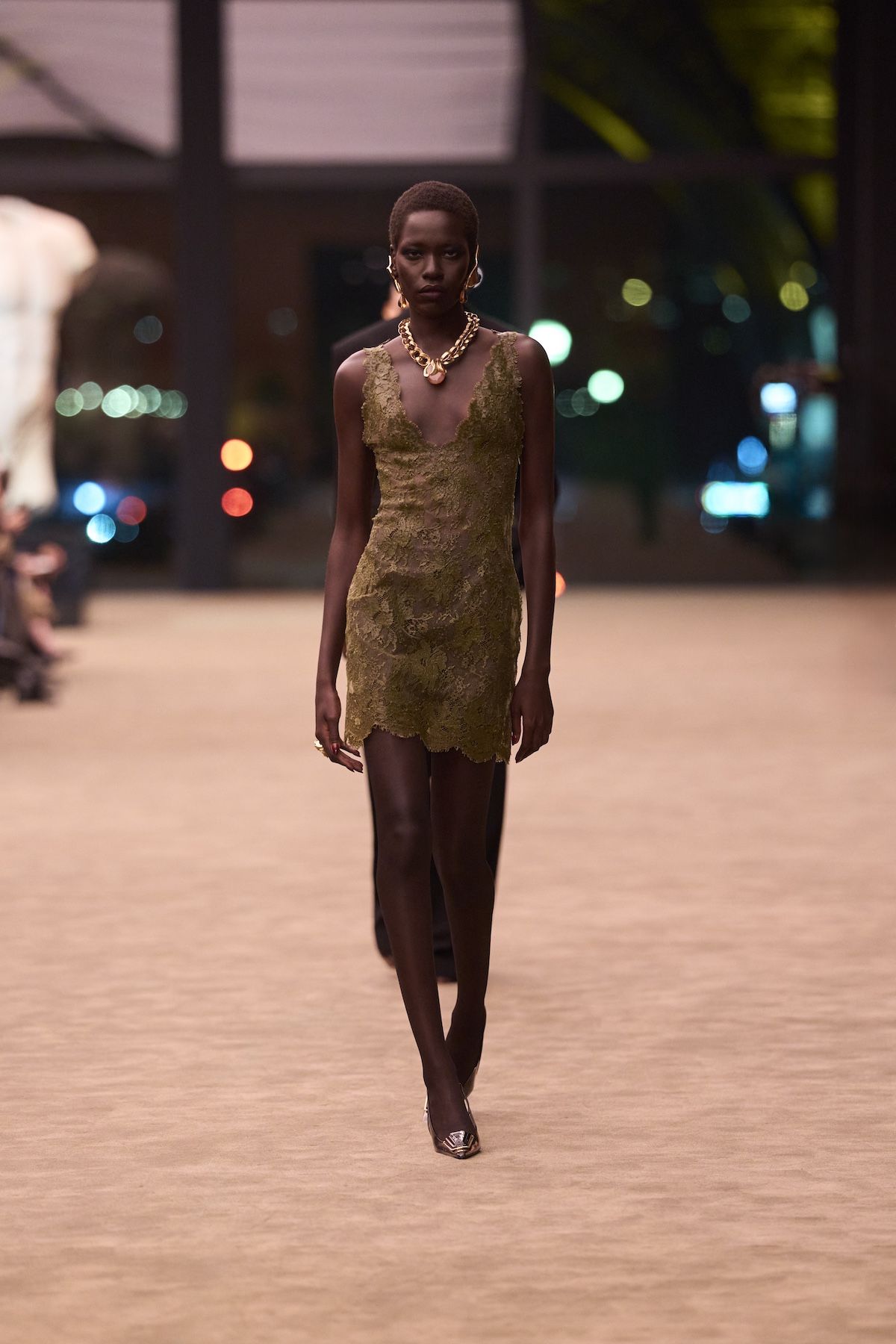 Saint Laurent A/W 2026 womenswear show at Paris Fashion Week