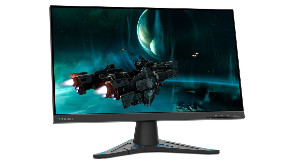 Lenovo G24e 20 Monitor Front Facing Left