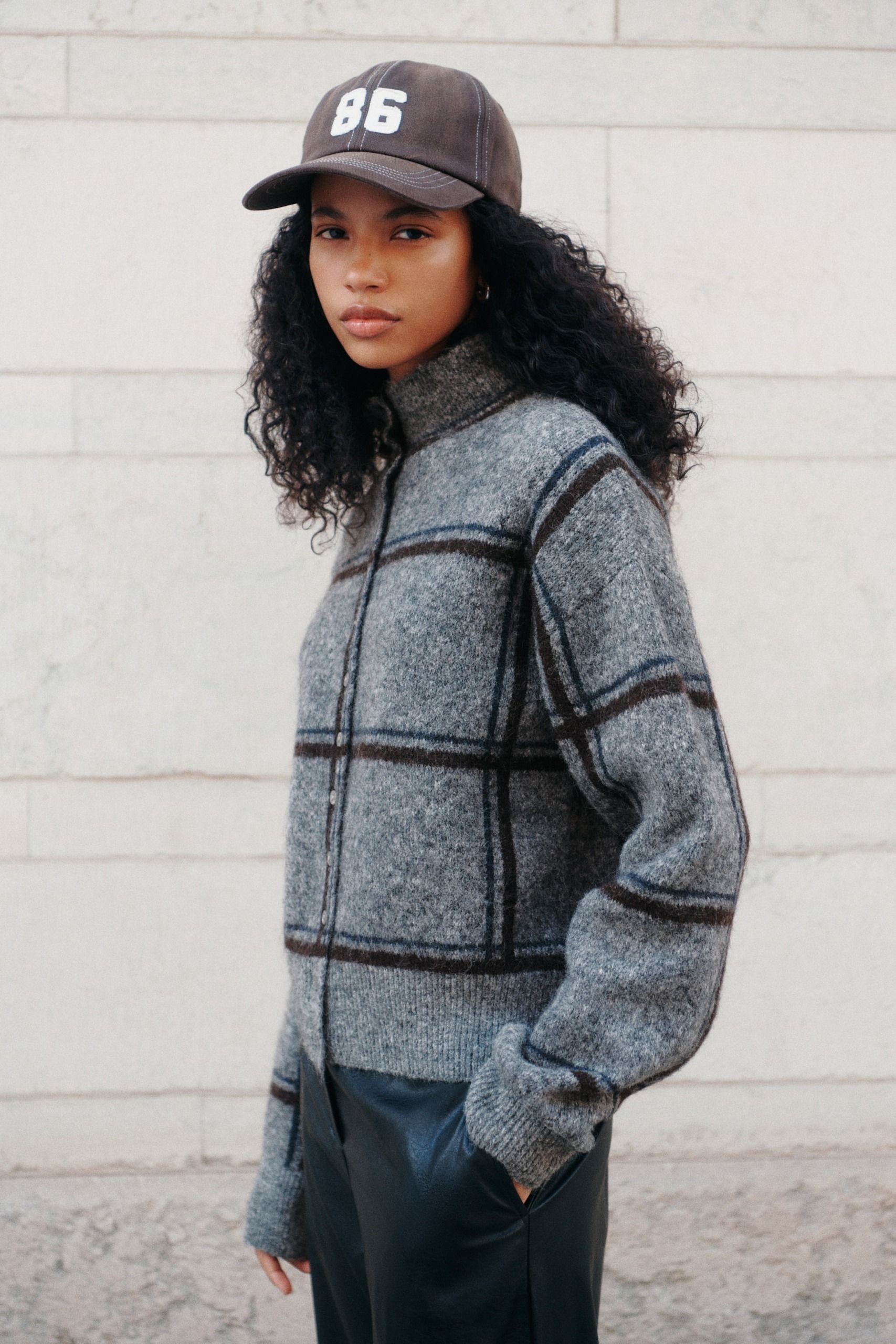 Turtleneck Cardigan