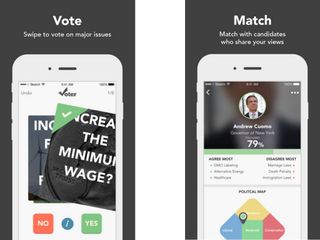 Voter - Political Matchmaking (iOS, Free)