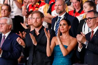 Prince Harry and Meghan Markle in Dusseldorf at the Invictus Games