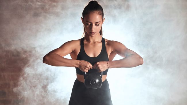 Forget push-ups — this kettlebell shoulder workout chisels your pecs ...