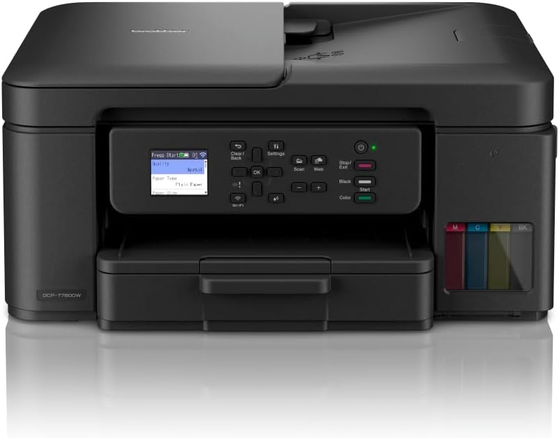 Brother DCP-T780DW on a white background