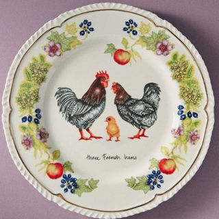 Anthropologie holiday plates
