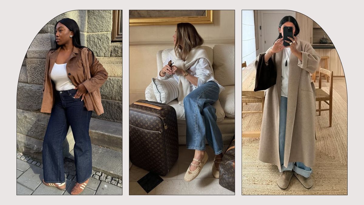 I Never Fly in Leggings—6 Airport Outfits With Jeans That Are Much Chicer