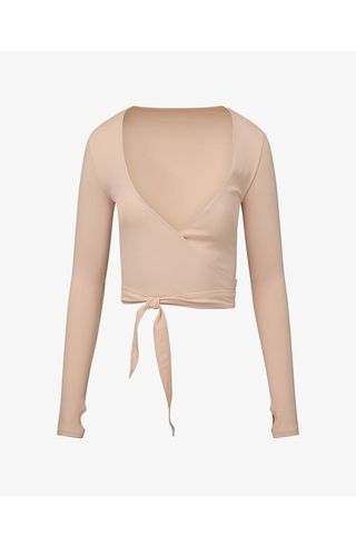 Long Sleeve Wrap Top