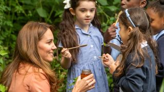 Kate Middleton with children