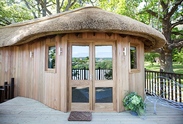 stay in a treehouse in devon