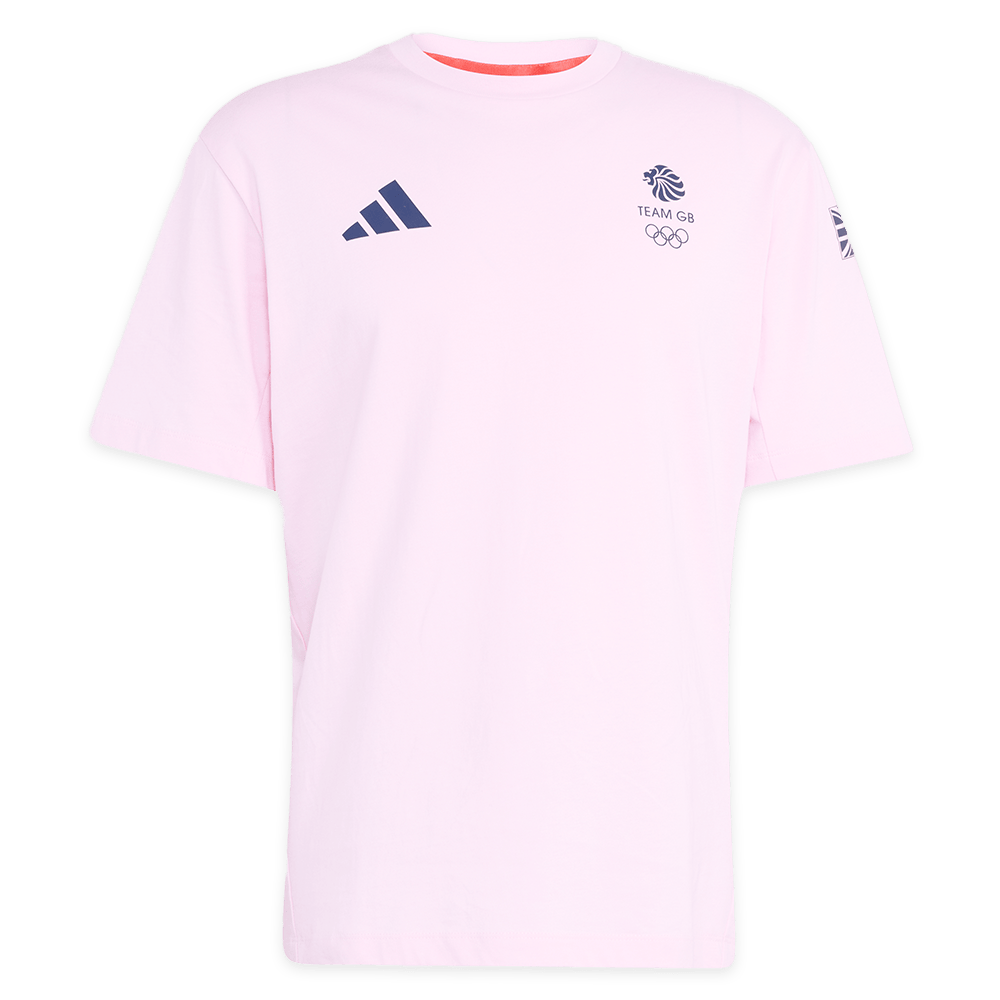 Adidas X Team Gb Milano Cortina 2026 Gfx T-Shirt - Pink