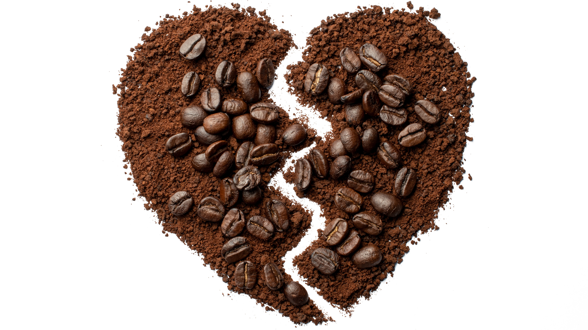 Chocolate Coffee Heart