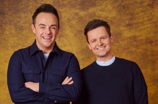 TV tonight BGT hosts Ant and Dec.