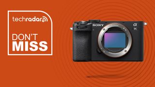 Sony A7C II image on TechRadar deal banner