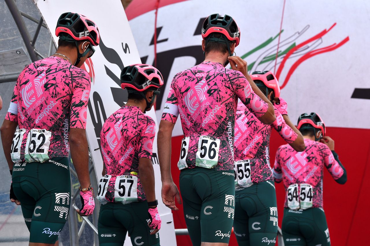 EF Education-EasyPost riders at the Giro dell Emillia 2022