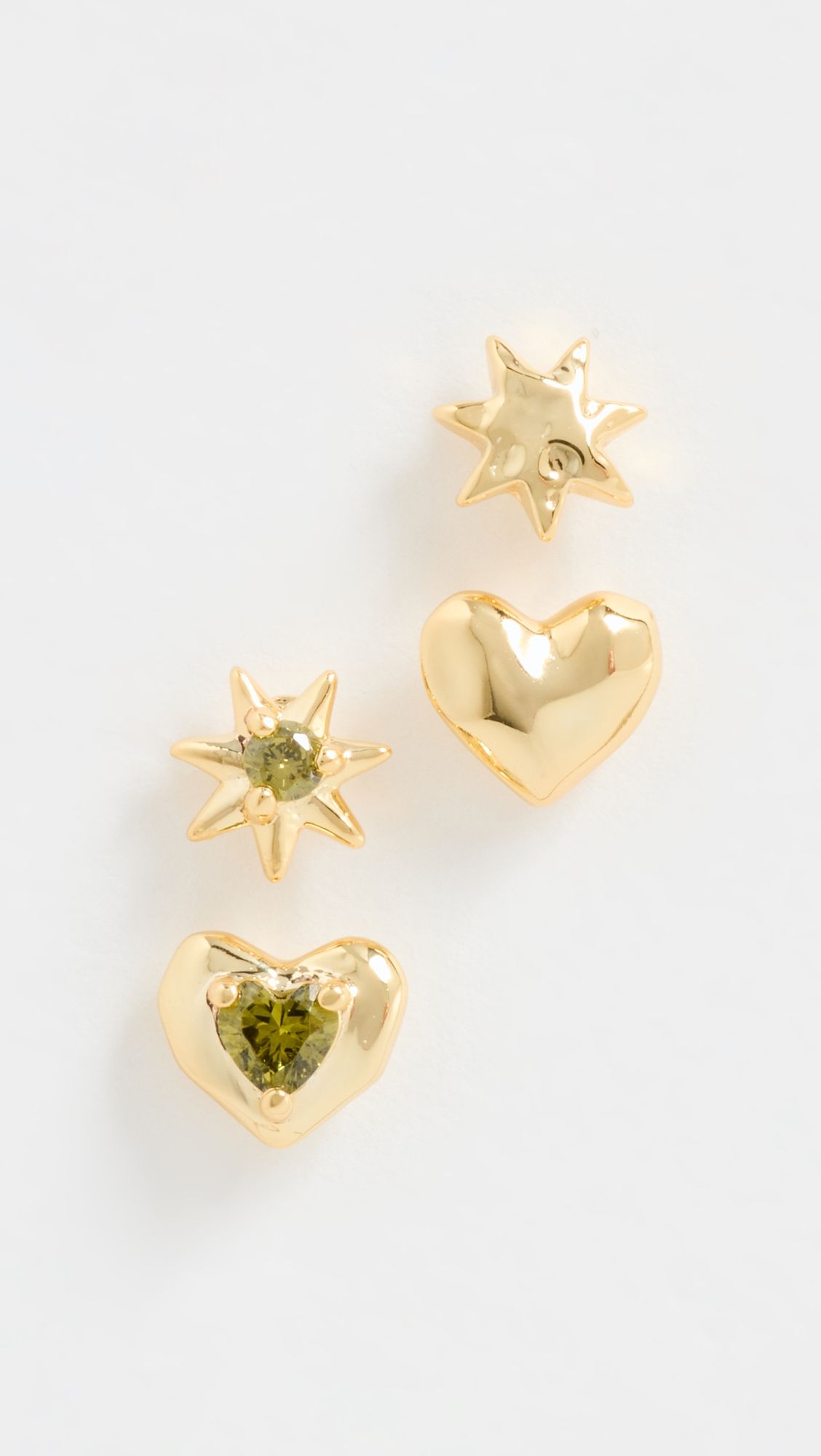 The Molten Heart Studs Set