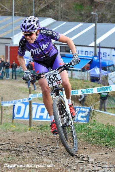 Former four cross champion Anneke Beerten (Milka-Superior MTB Racing Team)