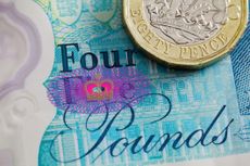 Check Your State Pension forecast symbolised by pounds and notes