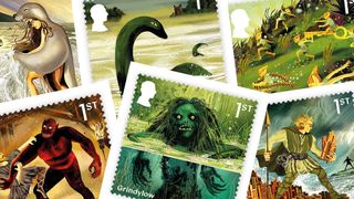 Royal Mail Myths and Legends stamp collection