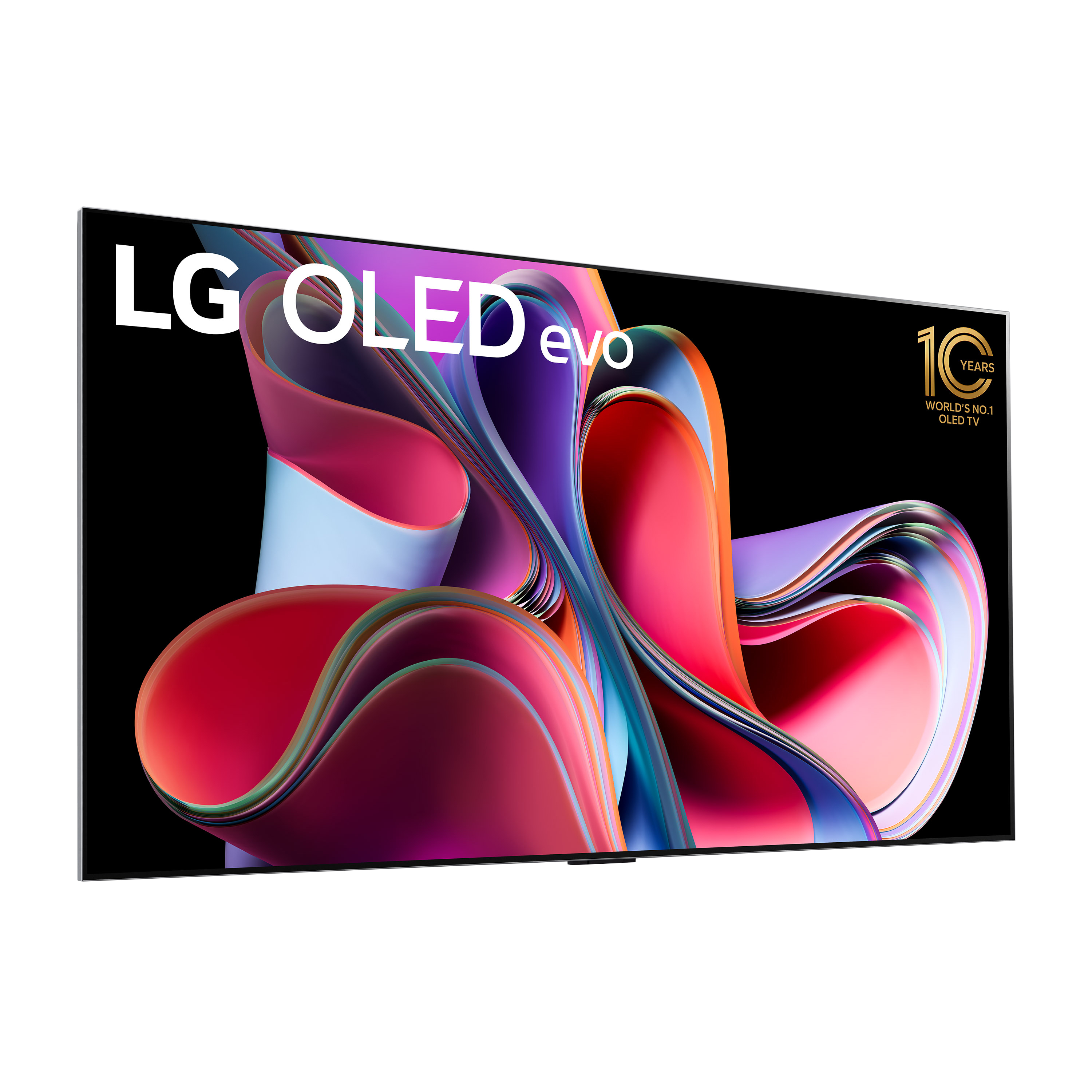 LG G3 TV on white background