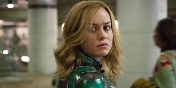 Brie Larson as a Kree in Captain Marvel