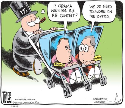 Political cartoon GOP Boehner McConnell