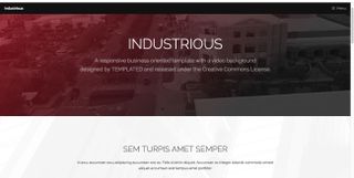 The 10 best HTML5 template designs: Industrious