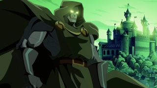Doctor Doom as he appears in Marvel's Doom anniversary short, posted to Marvel Entertainment's official YouTube channel.