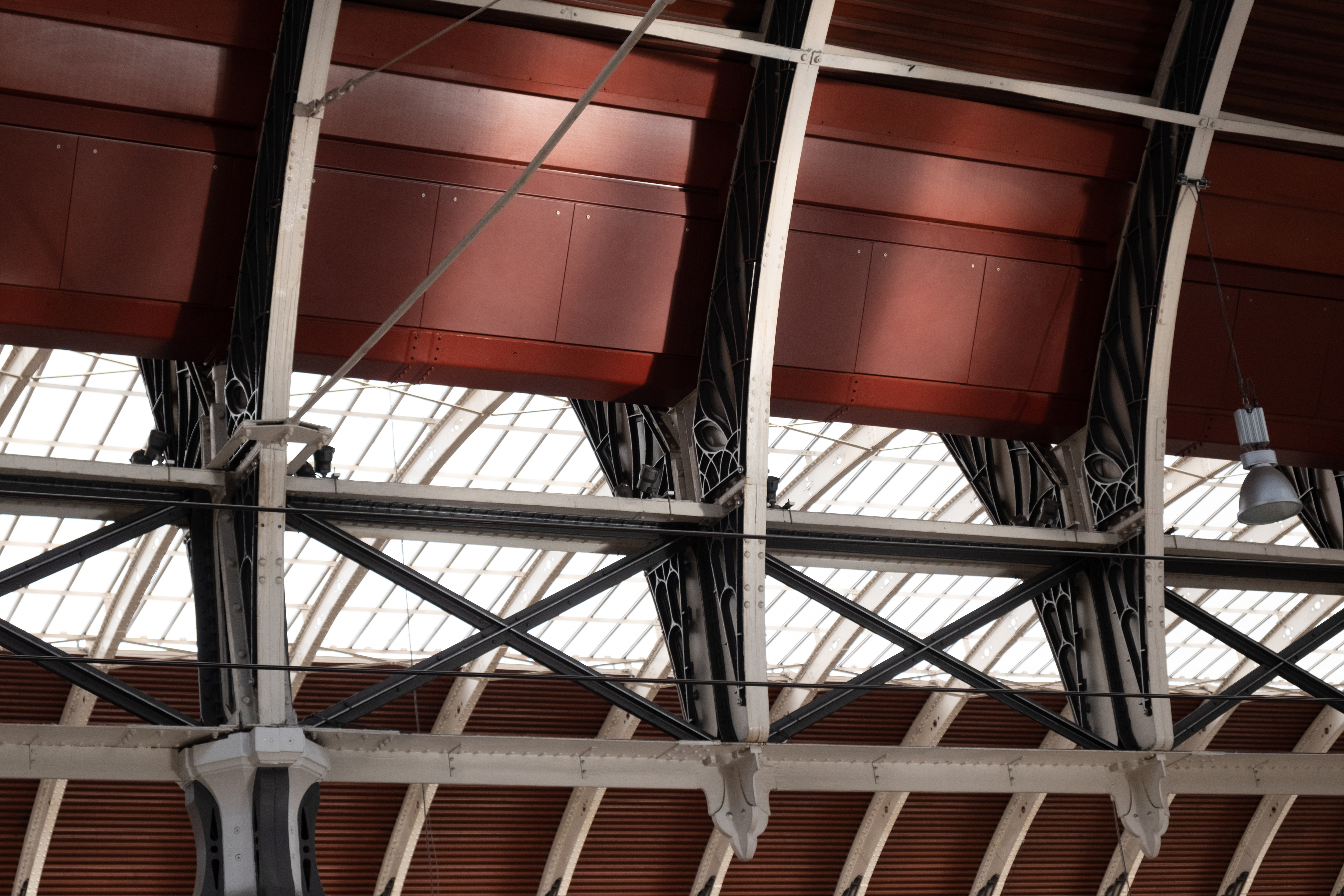 The roof at Paddington Station