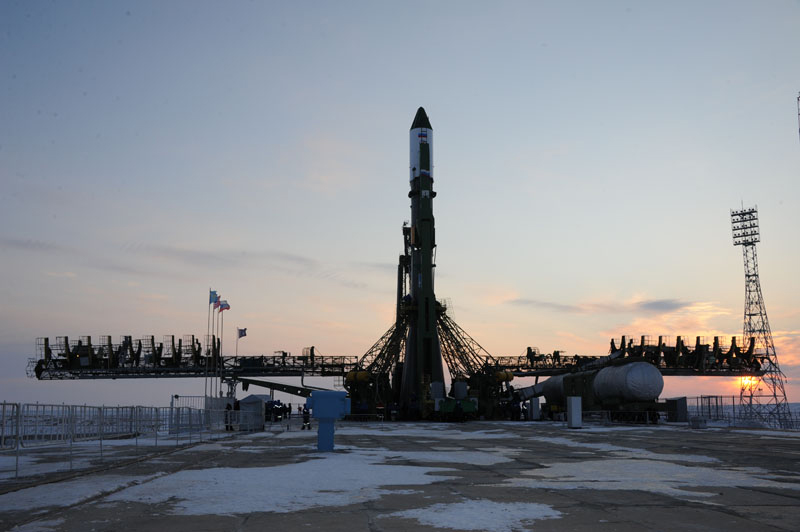 LV Soyuz Rollout, January 24, 2012