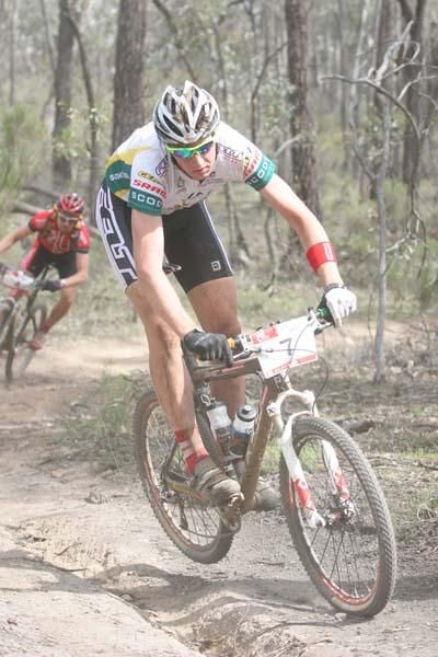 Paul Van der Ploeg chooses his line.