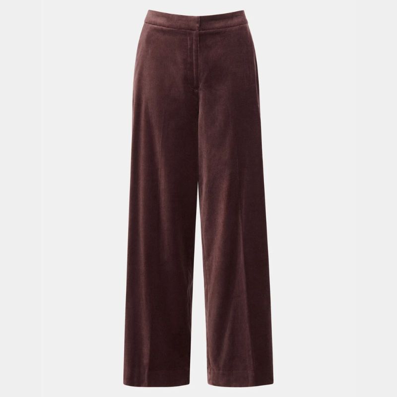 Whistles velvet trousers