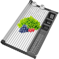 Expandable Roll Up Dish Drying Rack | Was $36.99, now $29.99, from Amazon