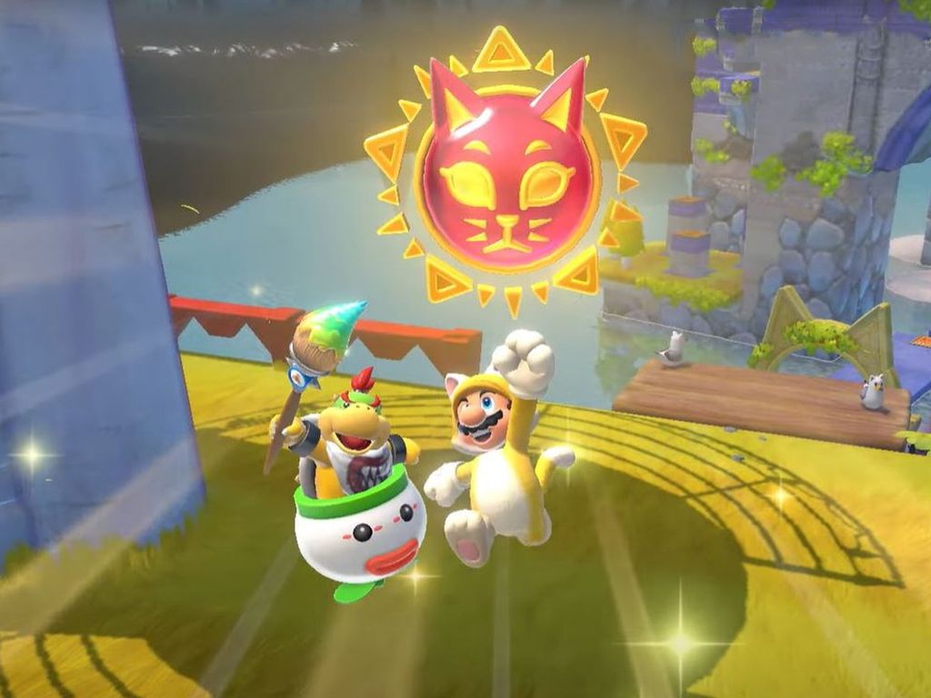 Bowser's Fury Cat Shines How many Cat Shines are there? iMore