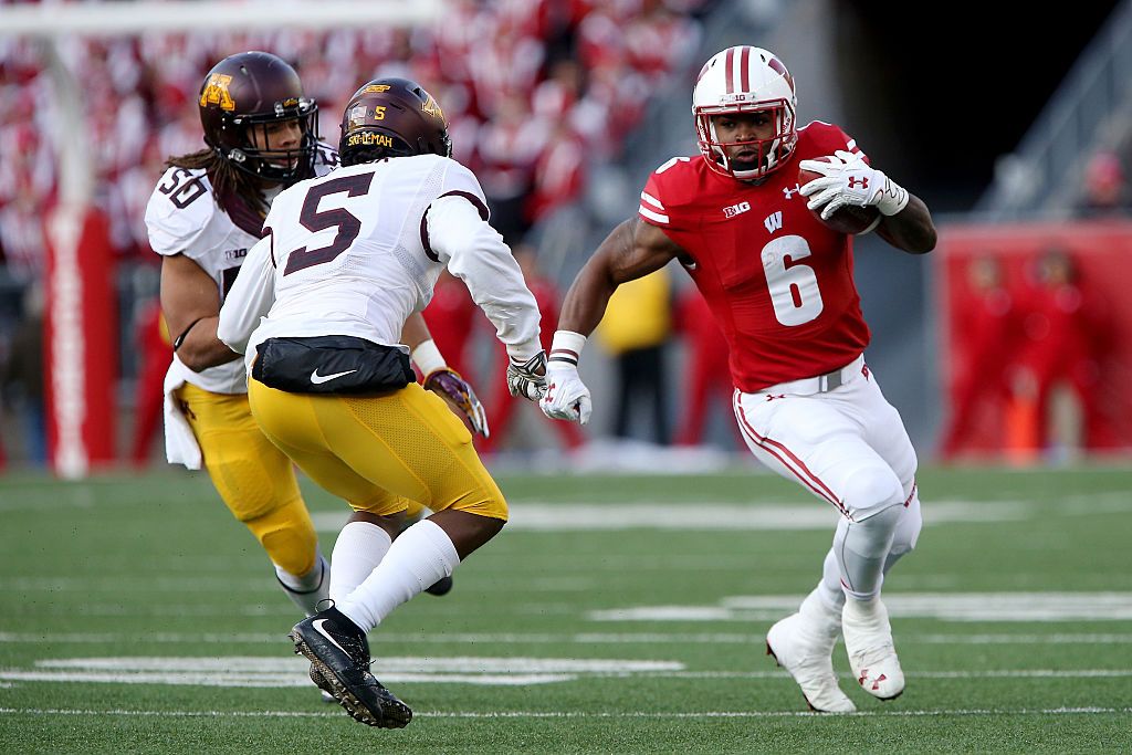 The Minnesota Gophers play the Wisconsin Badgers