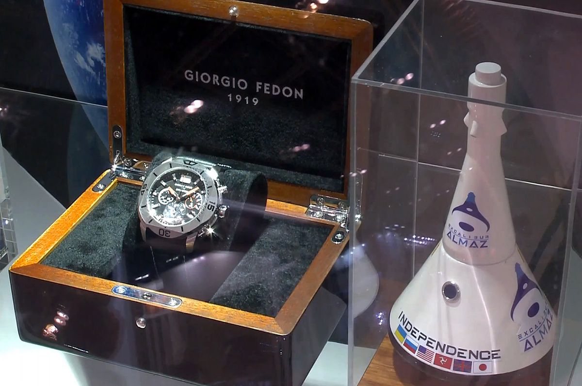 Astronaut Helps Launch Watches Designed for Private Space Explorers Space