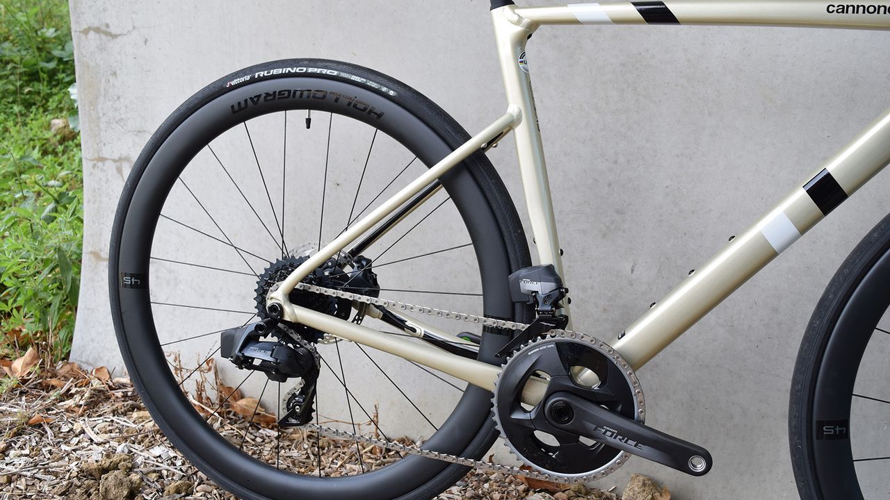 A new frame shape sees lowered seat stays and an integrated seat clamp