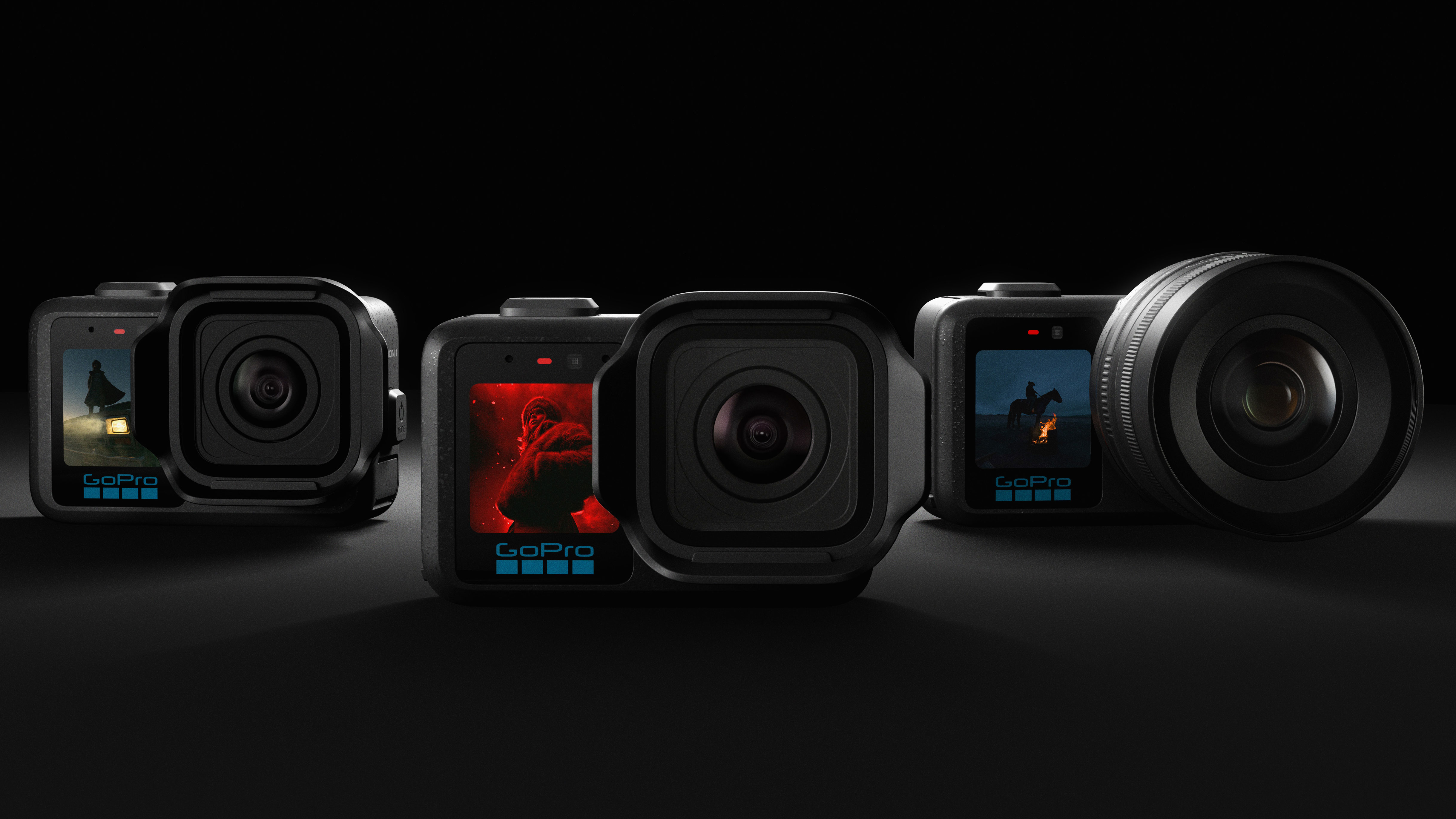 GoPro Mission series of three cameras including MISSION 1, MISSION 1 PRO and MISSION 1 PRO ILS